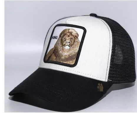

new Summer trucker cap mesh snapback hip hop hats for men embroidery baseball caps KING