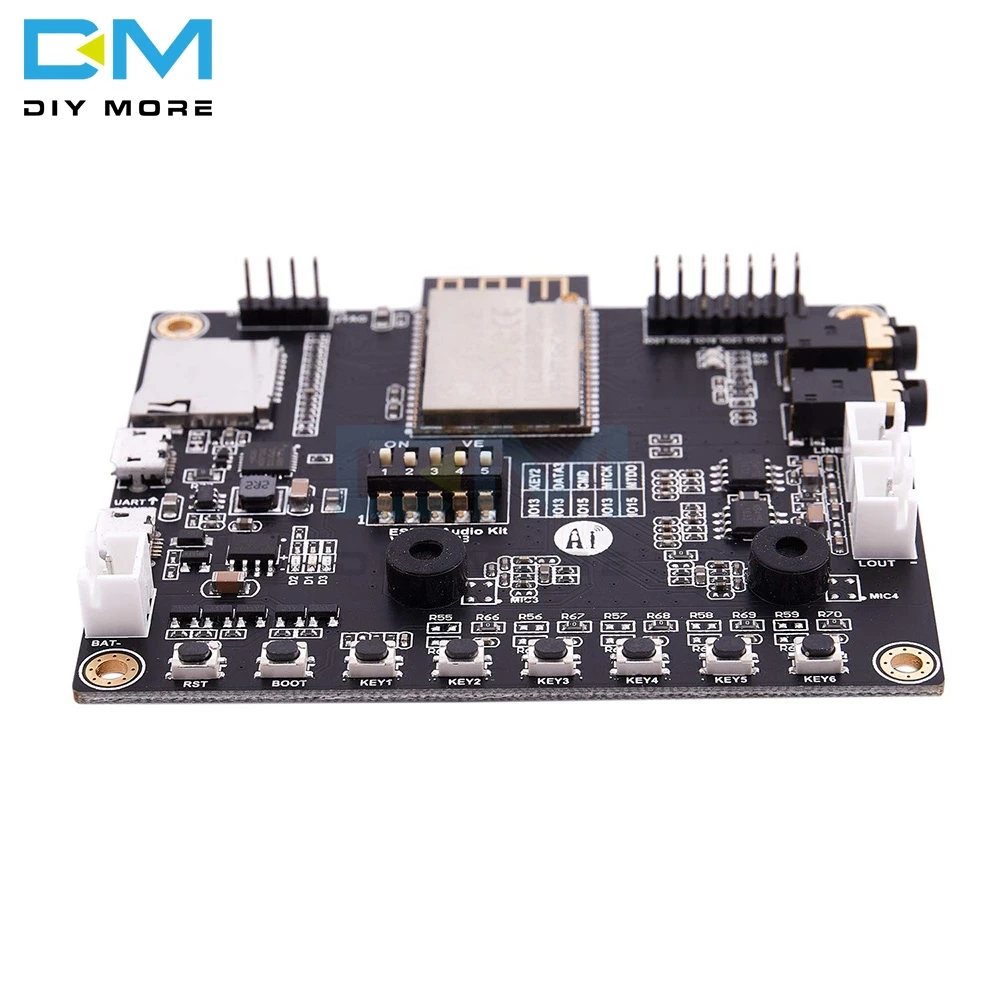 ESP-32 ESP32 беспроводной Bluetooth серийный WiFi Aduio комплект макетная плата наушники двухканальный динамик Выход микрофон вход