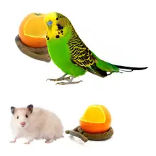 Кормушка для птиц пластиковый контейнер для еды в форме попугая хомяка для кормления питья миски птичий корм миска для воды товары для птиц