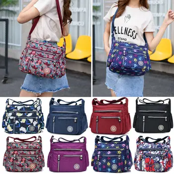 

Local stock Women's Satchel Shoulder Bag Tote Messenger Cross Body Waterproof Nylon Handbag