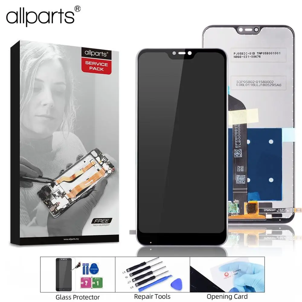 

6.26" Original Display For Xiaomi Redmi Note 6 Pro LCD Touch Screen with frame For Redmi Note 6 Pro LCD Display Replacement