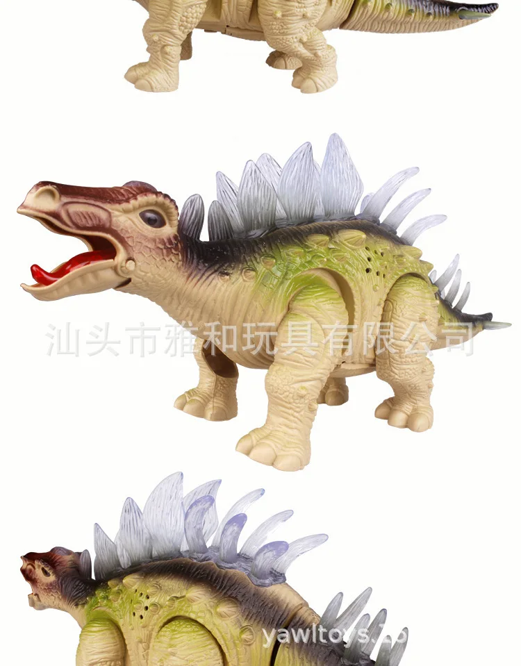 Парк Юрского периода Динозавр Электрический T-Rex большой размер пульт дистанционного управления модель Имитация животных детская игрушка мальчик