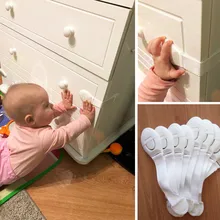 Verrou de sécurité en plastique pour enfants, 10 pièces/lot, Protection des portes pour enfants, sécurité des bébés