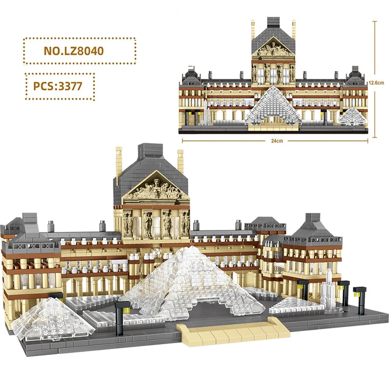 

3377 шт., Детский конструктор «Звёздные аттракционы мира»