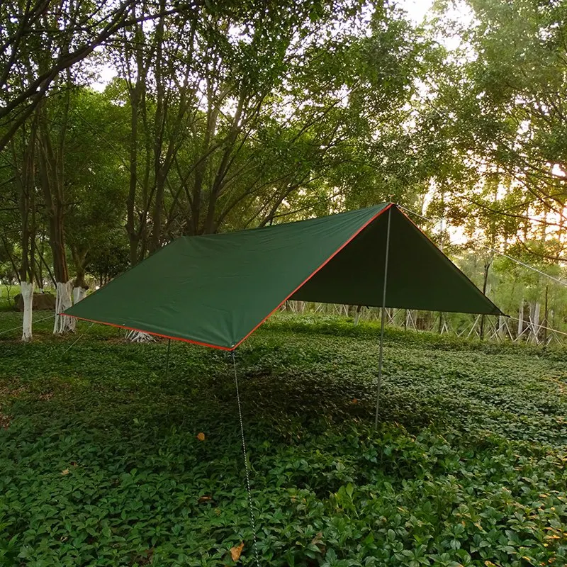 Top Lander Beach Sun Shelter Tarp Waterproof Tent Shade Ultralight Uv Garden Awning Canopy Sunshade Outdoor Camping Hammock Rain
