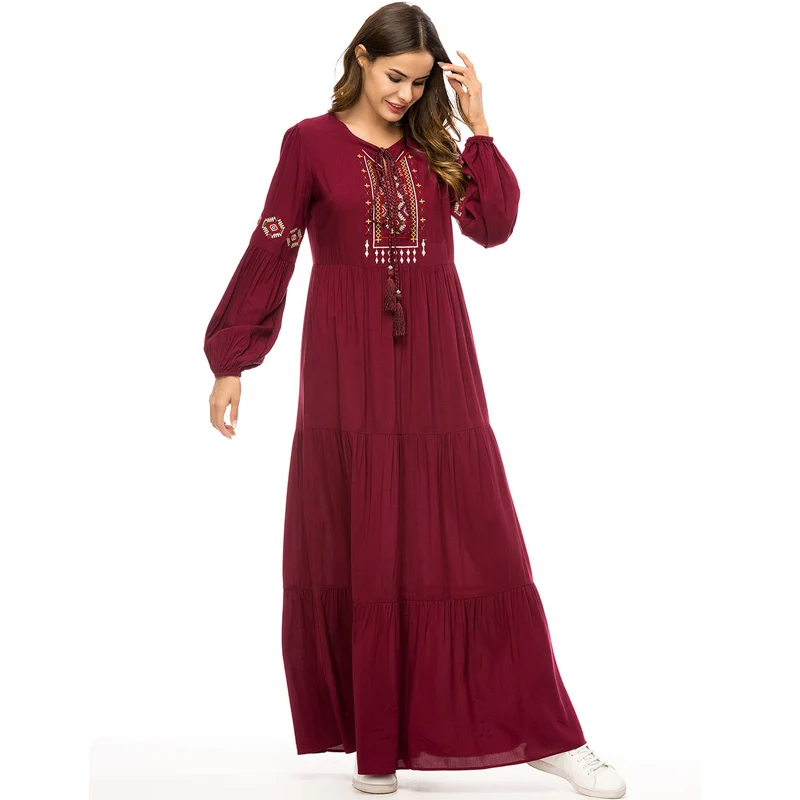 Абая турецкие платья ислам ic Малайзия плиссированные мусульманские хиджаб платье Абая для женщин халат Musulmane Кафтан Дубай ислам одежда