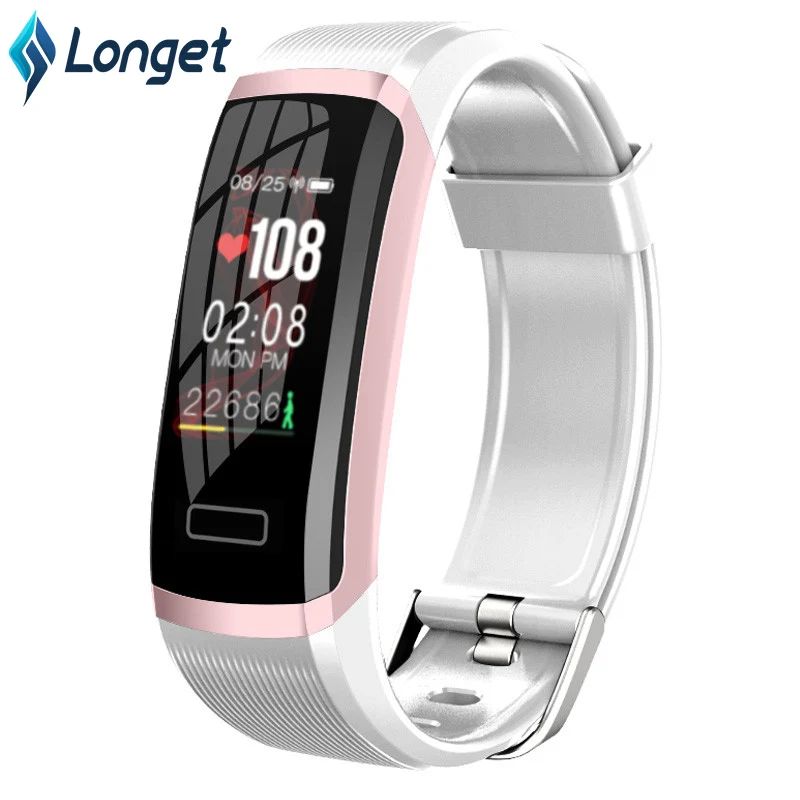 LONGET GT101 Смарт часы для мужчин браслет монитор в реальном времени пульс и сон