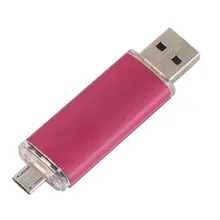 8G двойной 2 в 1 Micro USB 2,0 флеш-накопитель U диск для телефонов ПК для Android устройств в качестве USB или Micro USB порта
