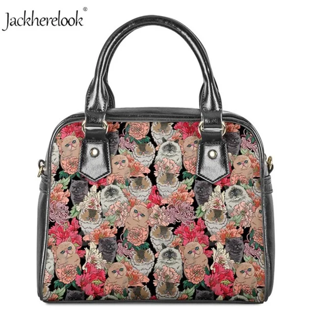 2 шт., женская сумка-мессенджер с цветочным рисунком бульдога и сумочка в комплекте, сумочка с цветочным принтом и кошелек из искусственной кожи, сумка-мессенджер, милая сумка-коллаж для собак - Цвет: HX543DL