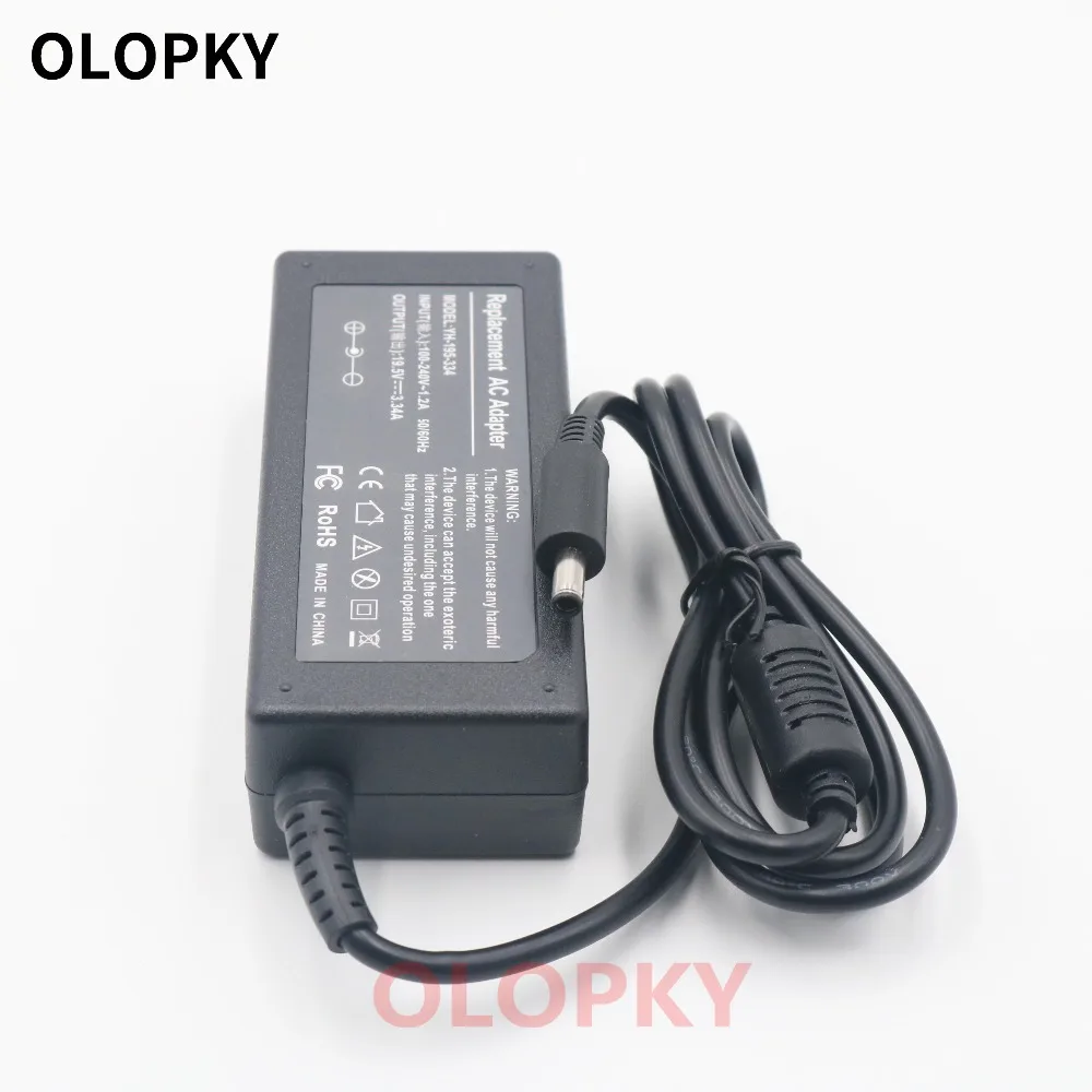 Зарядное устройство для ноутбука 65W 19,5 V 3.34A AC адаптер питания зарядное устройство для hp Elitebook Folio 1020 G1, 1040 G1 G2, 1040xt G1
