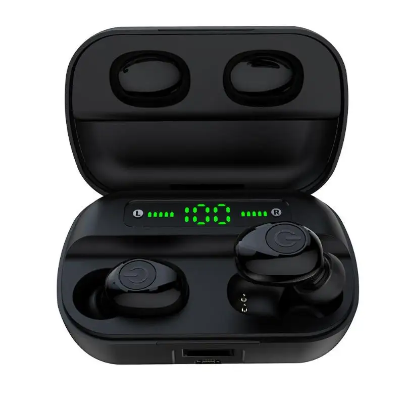 

HBQ-F9 TWS Smart Touch Earphones Mini Bluetooth Wireless Stereo Earbuds with Charging Case Portable BT Mini Sport TWS Headset