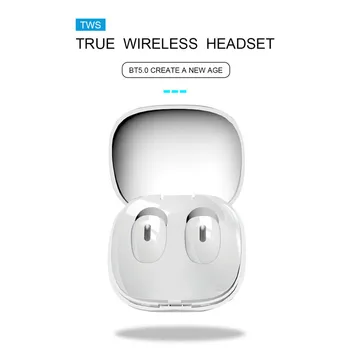 

Kowkaka Wireless Bluetooth Earphones in-ear Headset 5.0 High Quality Tone Sport Headset Charger Box with Mic for Mobilephone