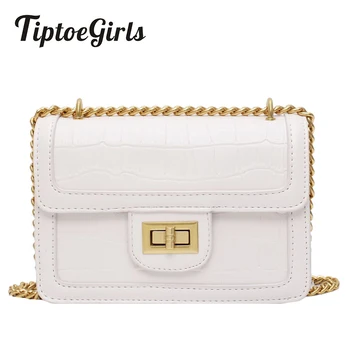 

Tiptoegirls Stone Pattern Women Flap Bag Turn Lock Chains Bag Simple Women Shoulder Bags Small Female Handbags Dropshipping