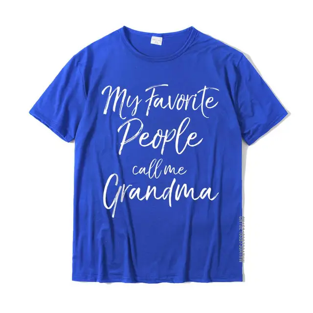 Me Grandma Design Tees Cotton Mens 