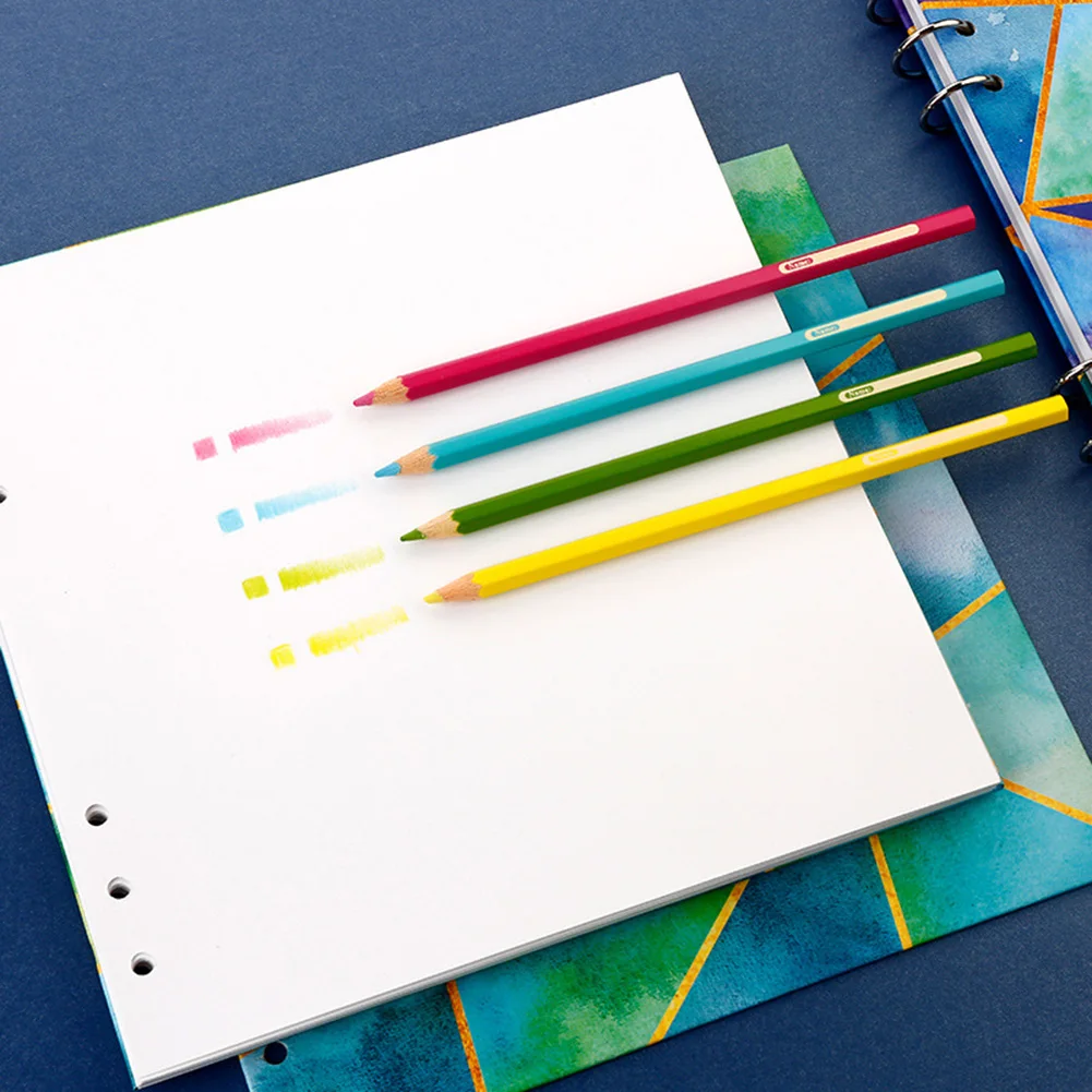 

Notebook Loose-leaf Watercolor Painting Paper Sketchbook 40 Sheets Hand Paint Water Color Paper for Drawing Art Supplies