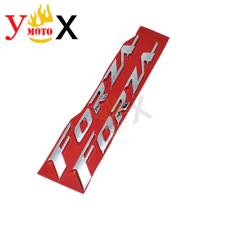 FORZA Chrome Scooter Motorcycle 3M ABS 3D Emblem Side Fairing Sticker Decal Logo Symbol Mark for Honda FORZA 125 250 300