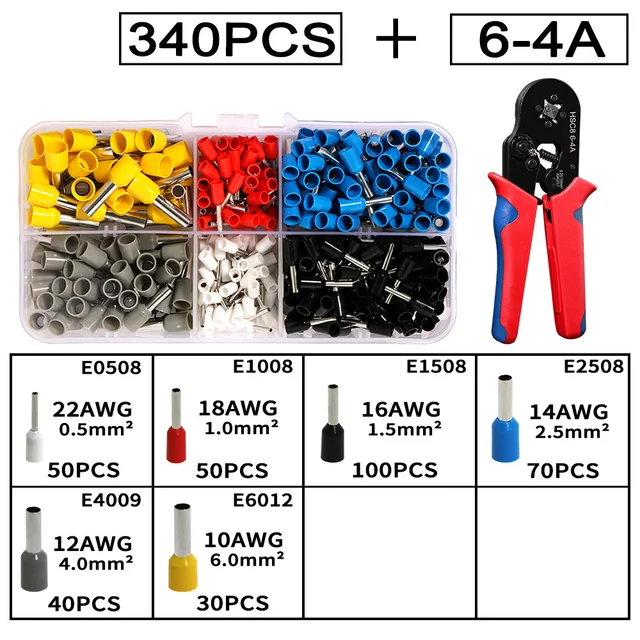 340PCS 6-4A