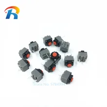 10-100 pces 6*6*7.3 kailh quadrado silencioso mouse micro interruptor mudo interruptor pode substituir um retângulo micro interruptor 8 milhões de vida