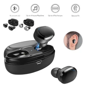 

Wireless Earphone 3D Bluetooth5.0 Headphones Android Headset For Iphone 7 8 plus x xr Xiaomi Mi 9T + Charging Box Sport