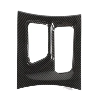 

Carbon Fiber Decoration Cover Control Gear Panel Fit For Dodge Charger 2015+