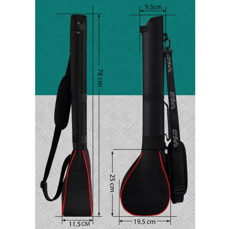 Foldable Golf Gun Bag Capacity 3 Club Mini Soft Bag Men and Women Shoulder Club Bag M7DC