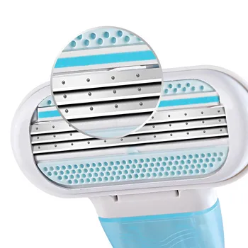 

100pcs Shaving Blades For Women Safety Sharpener razor For Venuse Razor Blade for shaving 3 layers blade
