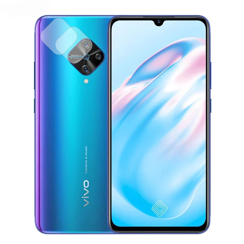 Закаленное стекло для задней камеры Vivo Y9S 2 шт. защитная пленка экрана V17 (Китай) S1