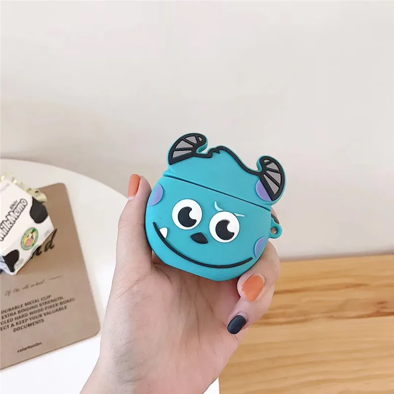 GJ0076 Чехол для Airpods 2, силиконовый чехол для Apple Airpods, чехол для наушников 3D, Рождественский чехол для наушников - Цвет: GJ0076
