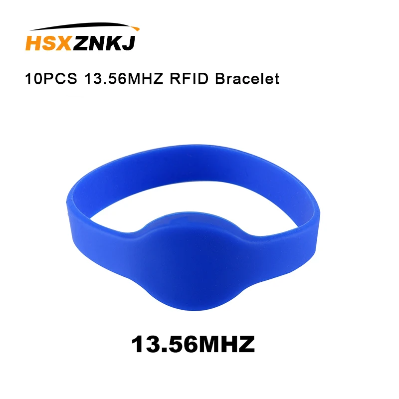 10 шт. 13 56 МГц RFID ISO14443A силиконовый браслет NFC наручные карты MF 1K S50 F08 метки |