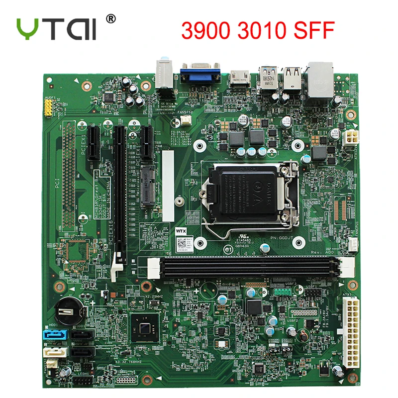 

YTAI For DELL 3900 3010 3000 3800 3020 3847 SFF desktop motherboard LGA1150 DDR3 MIH81R 13040-1M CN-088DT1 100% tested intact