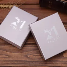 Пользовательская форма книги Складная упаковка Косметическая Подарочная коробка с зеркалом стекло led с косметической коробкой(GF-009