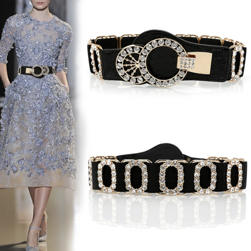 glitter designer belt