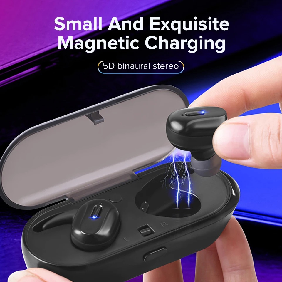 Dofeel Мини Bluetooth 5,0 наушники-вкладыши TWS с двойной проход 5D стерео наушники спортивные игровые вождения наушники с микрофоном для iphone 7 8 x