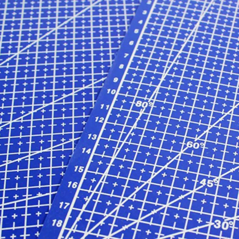 A4 коврик для резки из ПВХ 30*22 см прямоугольная сетка линия режущий диск инструмент Пластик художественный коврик