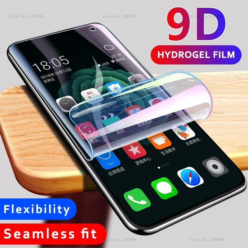

9D Curved Full Cover Screen Protector For Samsung Galaxy S10 Plus S10e S8 S9 Plus Note 8 9 S10Plus S 10 Soft Film ( Not Glass )