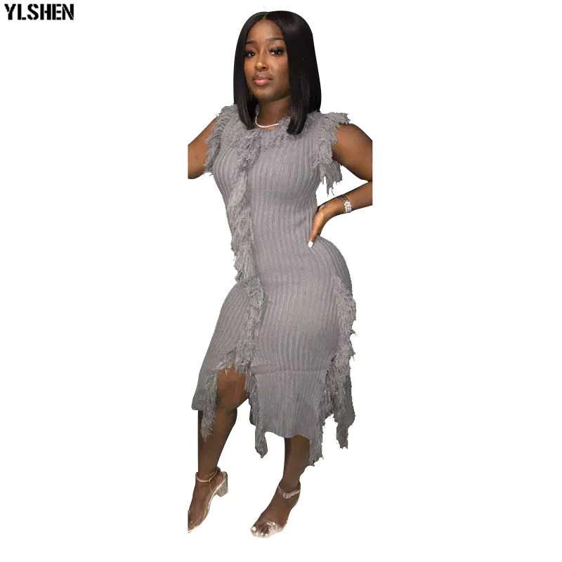 African Dresses For Women African Clothes Africa Dress Kint Tassel Dashiki Ladies Clothing Ankara Plus Size Robe African Dress 02