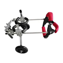 Легкий переносной светильник для собак на задних ножках инвалидной коляски из алюминиевого сплава для инвалидов