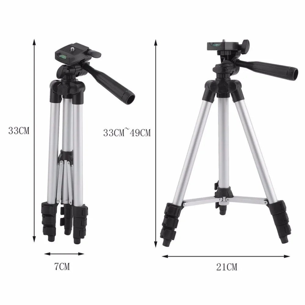 Универсальный портативный легкий штатив для мобильного телефона, смартфона, камеры для телефона, штатив для Canon, sony, Nikon, компактный штатив