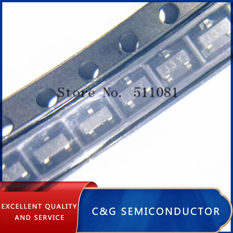100PCS S8050 J3Y NPN SMD Transistor SOT-23