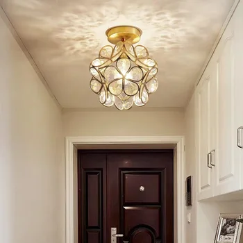 

2020 New Luxury Personalized Creative Ceiling Light American Aisle Light Corridor Light Porch Light Entrance Door Hall Light