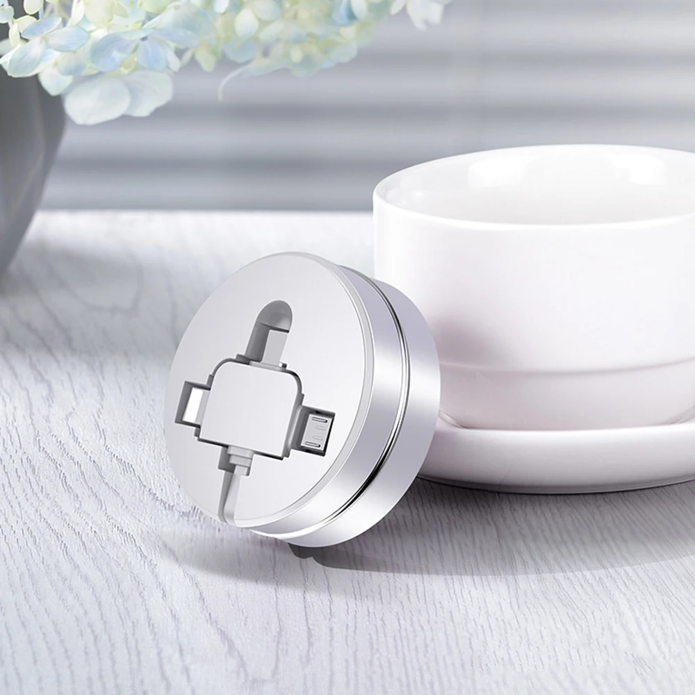 Cafele 3в1 usb type C Micro USB кабель type-c для зарядного устройства iPhone кабель 120 см 3 А Быстрая зарядка USB C кабель