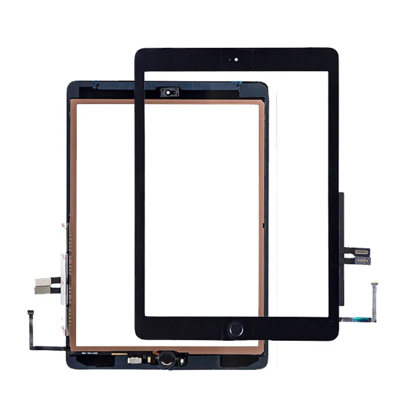 Nuova Sostituzione Per Ipad Air 1 Touch Screen Per Ipad 5 A1474 A1475 A1476 Digitizer E Home Button Pannello Frontale In Vetro Retac