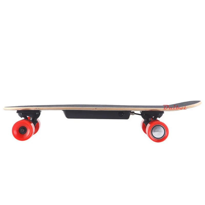 Daibot Child Electric Scooter Four Wheel Electric Scooters 120W Single Motor Portable Wireless Remote Mini Electric Skateboard   (15)