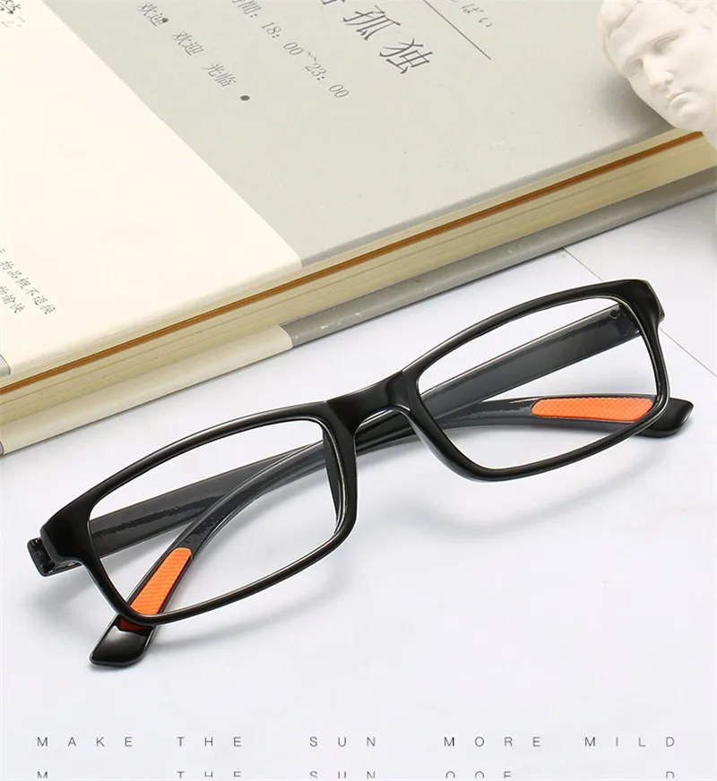 

SEEMFLY new Student frame glasses frame ultra light full frame men and women same glasses frame finished product men women frame