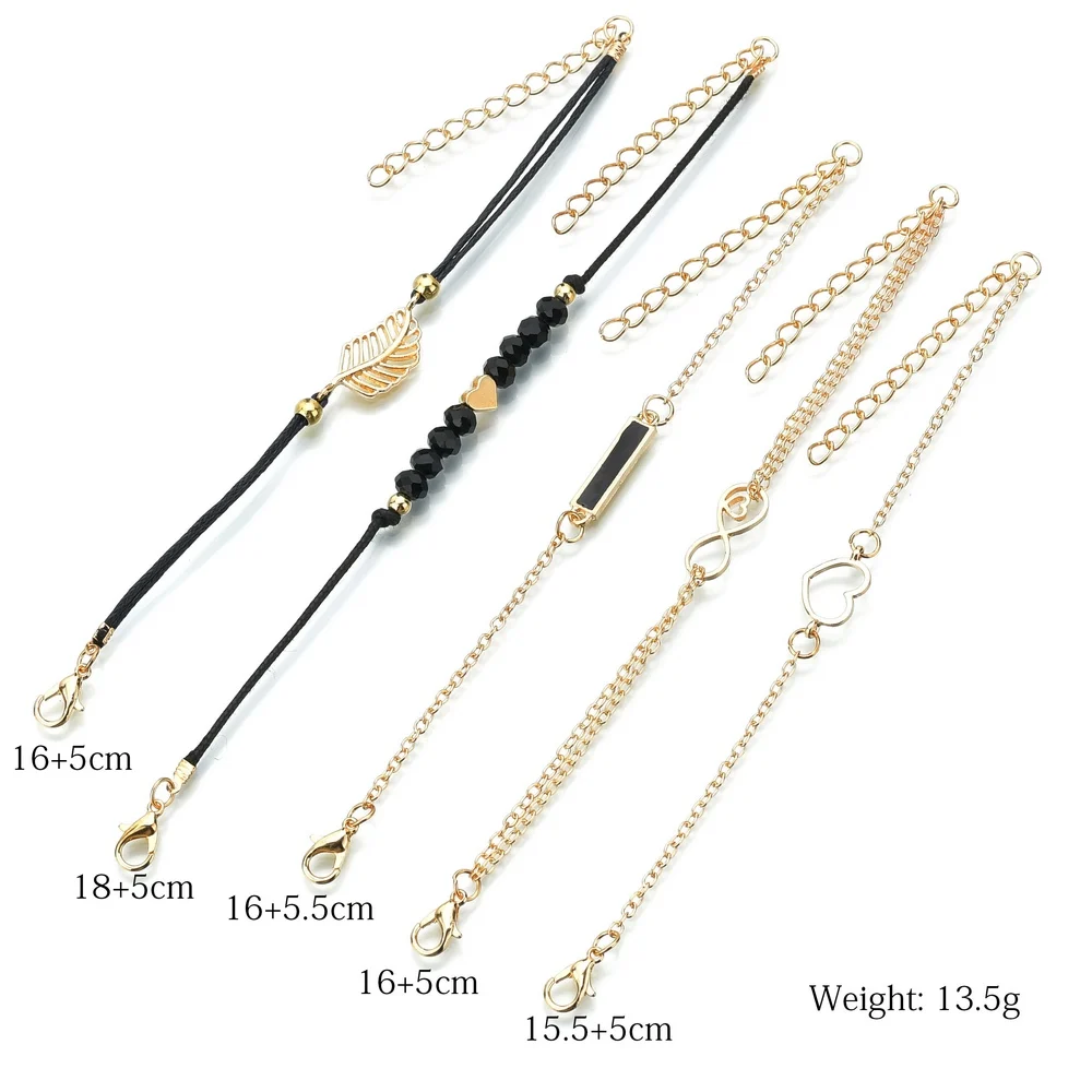 MissCyCy Boho 5 шт./компл. Браслеты& браслеты для Для женщин богемные Винтаж Браслеты с бисером комплект модные Многослойные аксессуары Bijoux(украшения своими руками