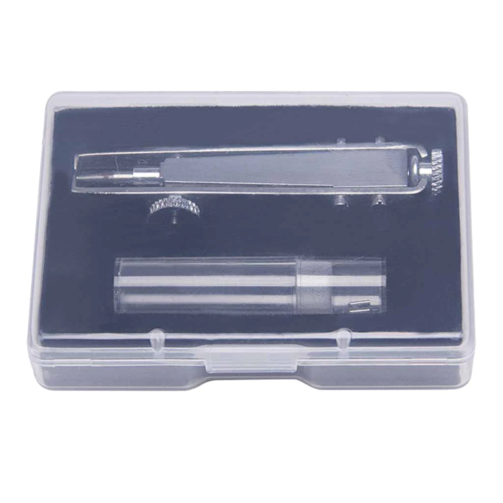 

Professional Stainless Steel Watch Hand Remover Back Case Opener with Pin Repair Tools Kit Watchmaker Tools