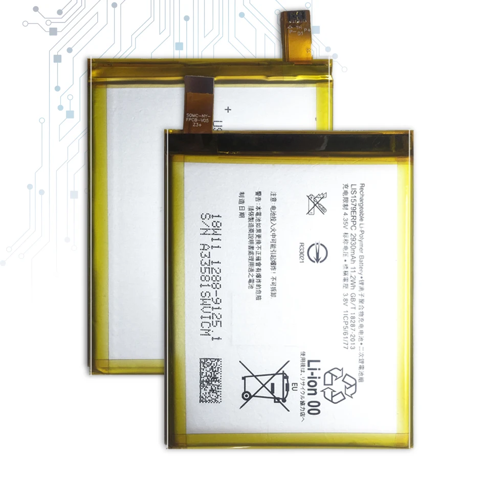 Сменная батарея для Sony Xperia C5 Ultra E5553 Z3+ Z4 LIS1579ERPC натуральная батарея для телефона 2930mAh