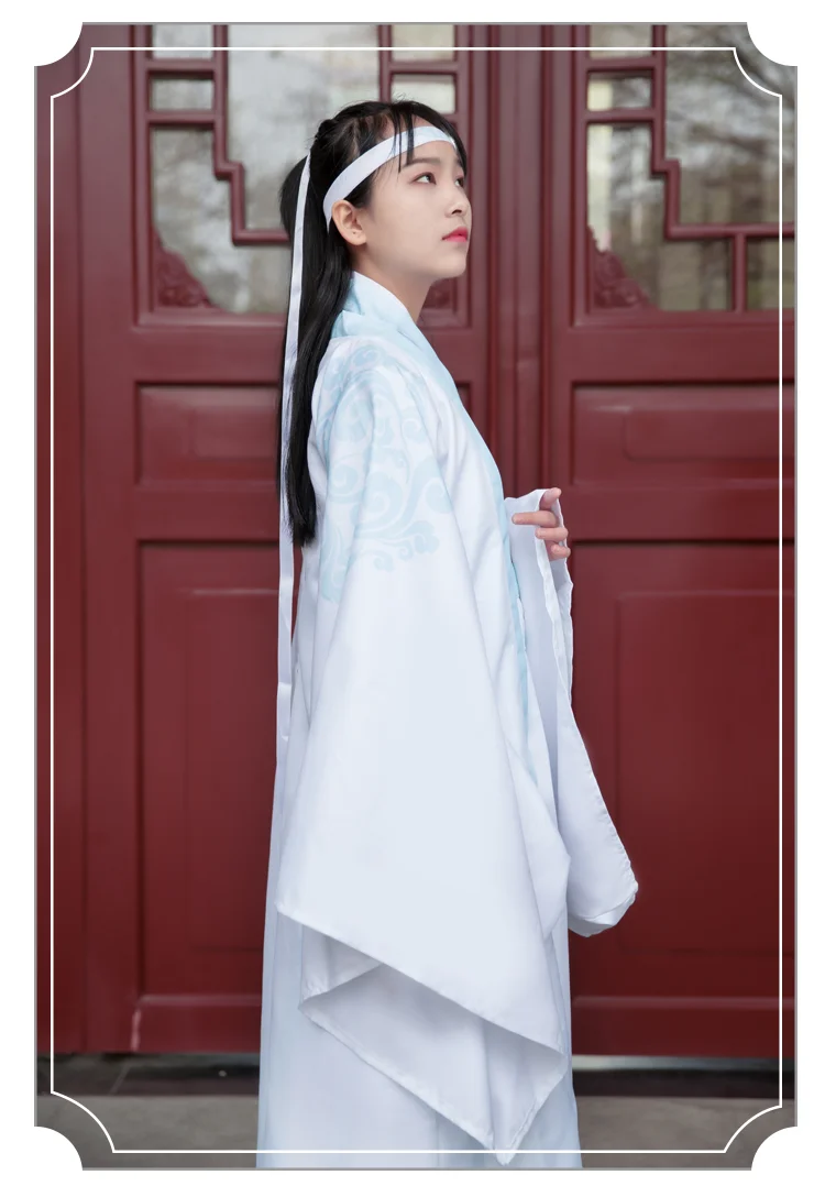 Lan Wangji, косплей, Grandmaster of Demonic, костюм для взрослых, Mo Dao Zu Shi Lan Zhan, вечерние костюмы унисекс