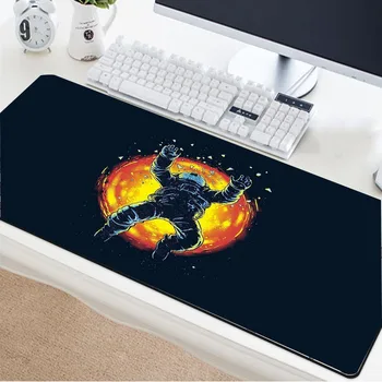 

Mairuige space astronaut pattern mouse pad oversized lock edge keyboard pad wholesale support customization