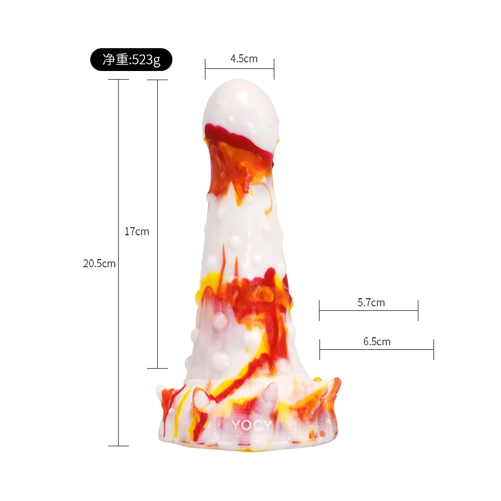 FAAK Silicone Animal Dildo Horse Dog Penis Multi Color Large Anal Plug With Sucker Fantasy Dragon Sex Toys For Women Men Distributors Hde80bea45958455d891137616170d893q